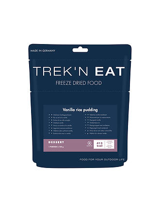 TREKN EAT | Outdoorfood Arroz con leche y vainilla