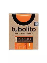 TUBOLITO | Cámara de bicicleta MTB Plus 2.5"-3,0" SV 42mm | Naranja