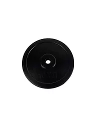 TUNTURI | Disco de pesa engomado 1x 10 KG | Negro