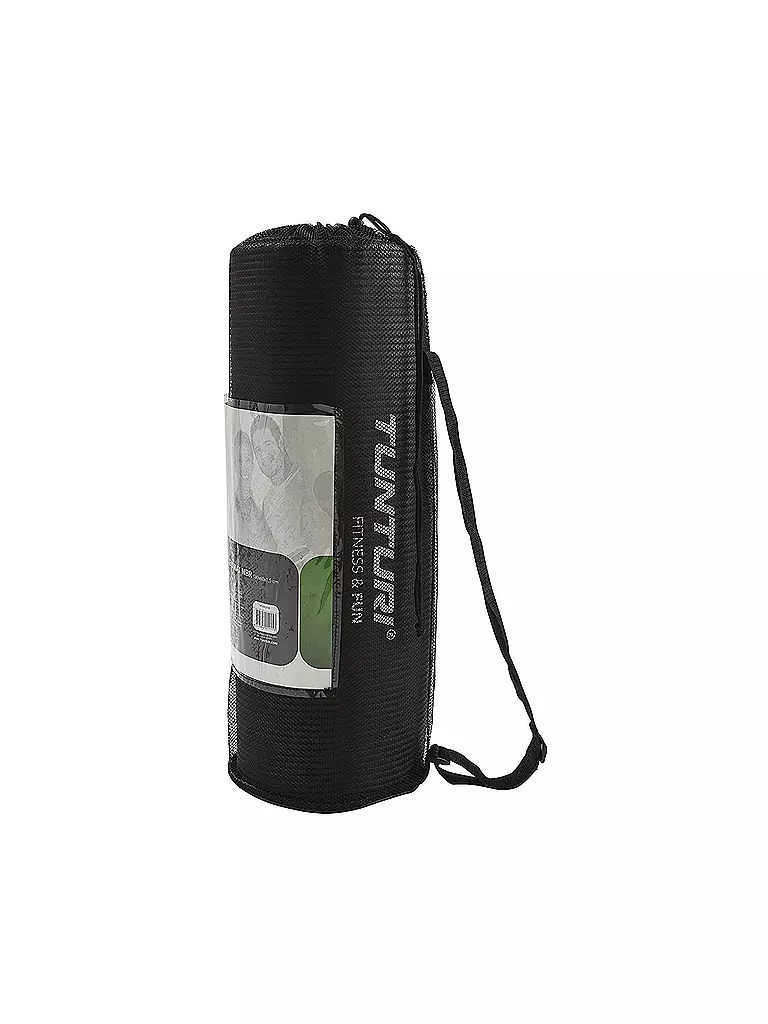 TUNTURI | Esterilla de fitness NBR | Negro