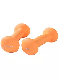 TUNTURI | Set de mancuernas de 1 kg | Naranja