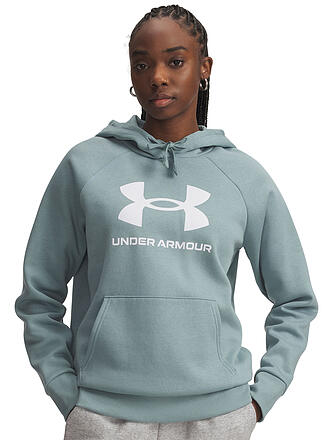 UNDER ARMOUR | Sudadera con capucha para mujer UA Rival Fleece Big Logo