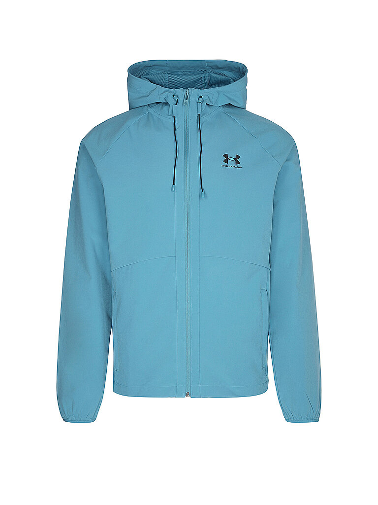 Chaqueta de hombre UA Windbreaker Stretch azul claro S