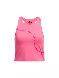 UNDER ARMOUR | Camiseta de fitness corta con marca UA Motion para niña | Fucsia