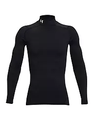 UNDER ARMOUR | Camiseta de fitness para hombre ColdGear® Compression Mock | Negro