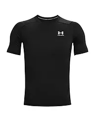 UNDER ARMOUR | Camiseta de fitness para hombre HeatGear® Armour | Negro
