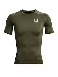 UNDER ARMOUR | Camiseta de fitness para hombre HeatGear® Armour | Oliva