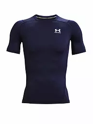 UNDER ARMOUR | Camiseta de fitness para hombre HeatGear® Armour | Azul oscuro
