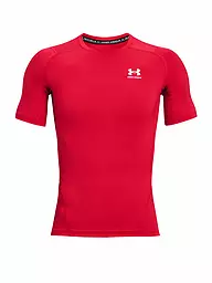 UNDER ARMOUR | Camiseta de fitness para hombre HeatGear® Armour | Rojo