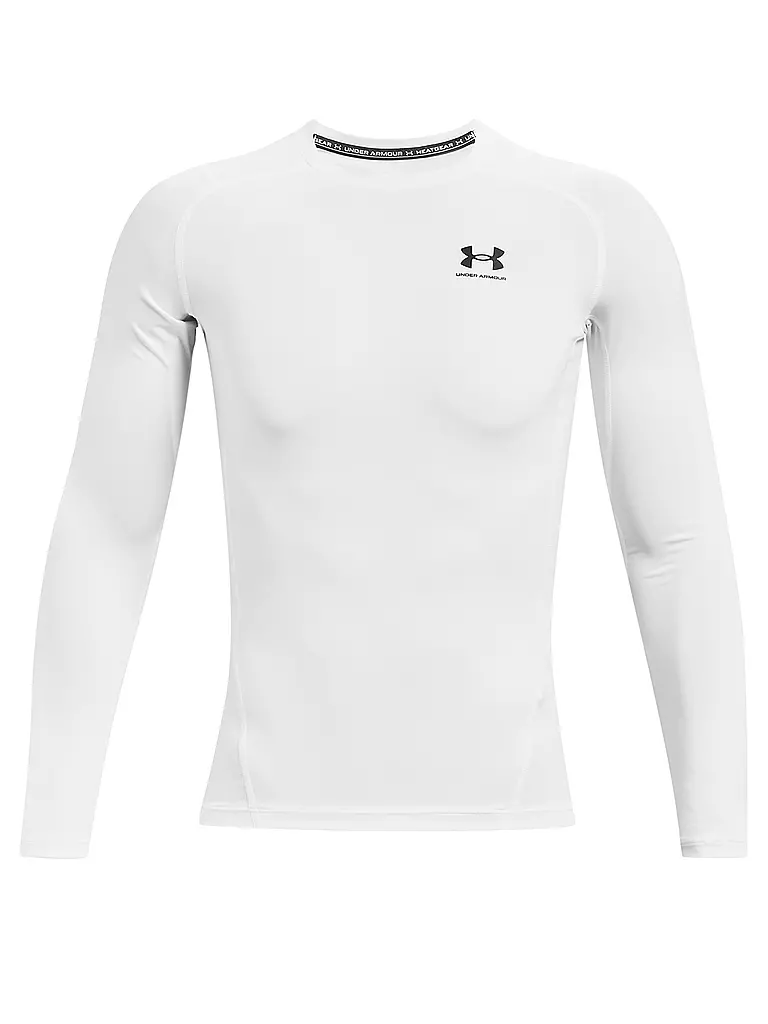 UNDER ARMOUR | Camiseta de fitness para hombre HeatGear® Armour | Blanco