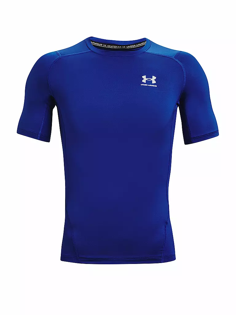 UNDER ARMOUR | Camiseta de fitness para hombre HeatGear® Armour | Azul