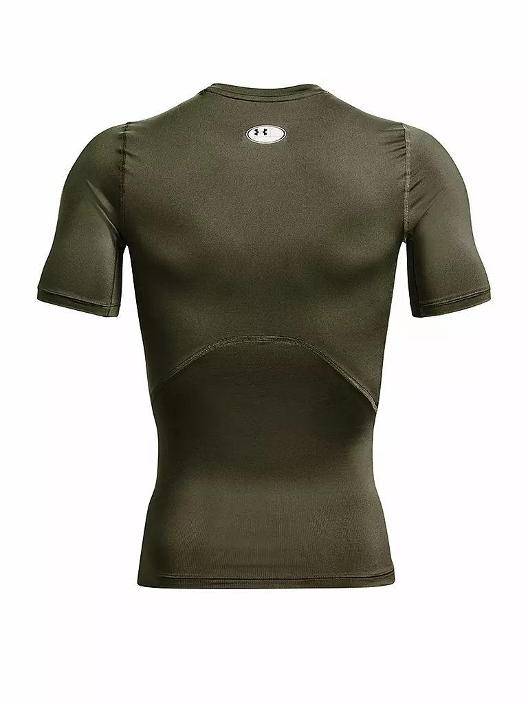 UNDER ARMOUR | Camiseta de fitness para hombre HeatGear® Armour | Oliva