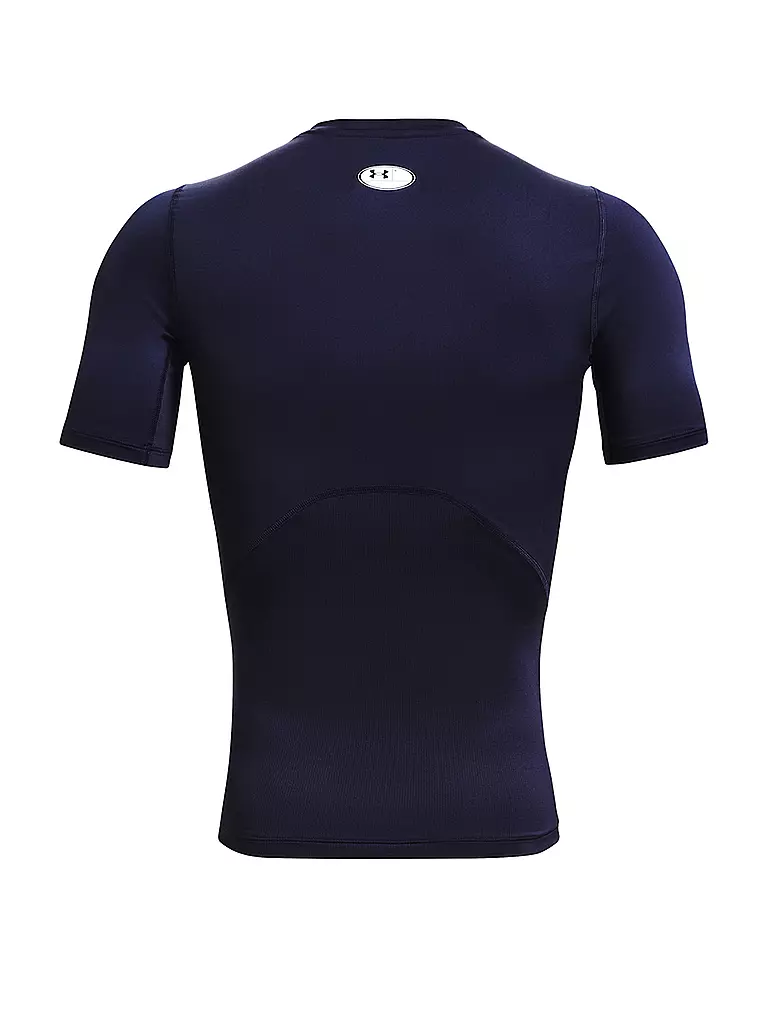 UNDER ARMOUR | Camiseta de fitness para hombre HeatGear® Armour | Azul oscuro