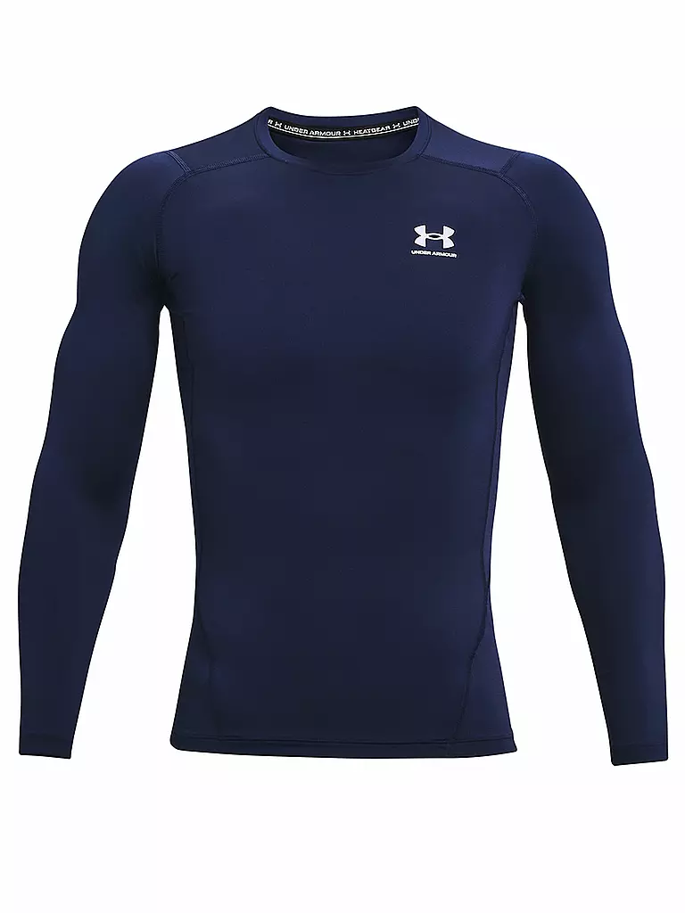 UNDER ARMOUR | Camiseta de fitness para hombre UA HeatGear® Armour Compression | Azul oscuro