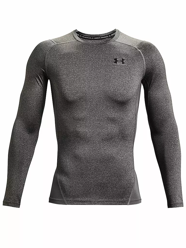 UNDER ARMOUR | Camiseta de fitness para hombre UA HeatGear® Armour Compression | Gris