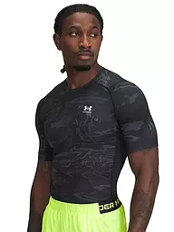 UNDER ARMOUR | Camiseta de fitness para hombre UA HeatGear® Armour Printed | Negro