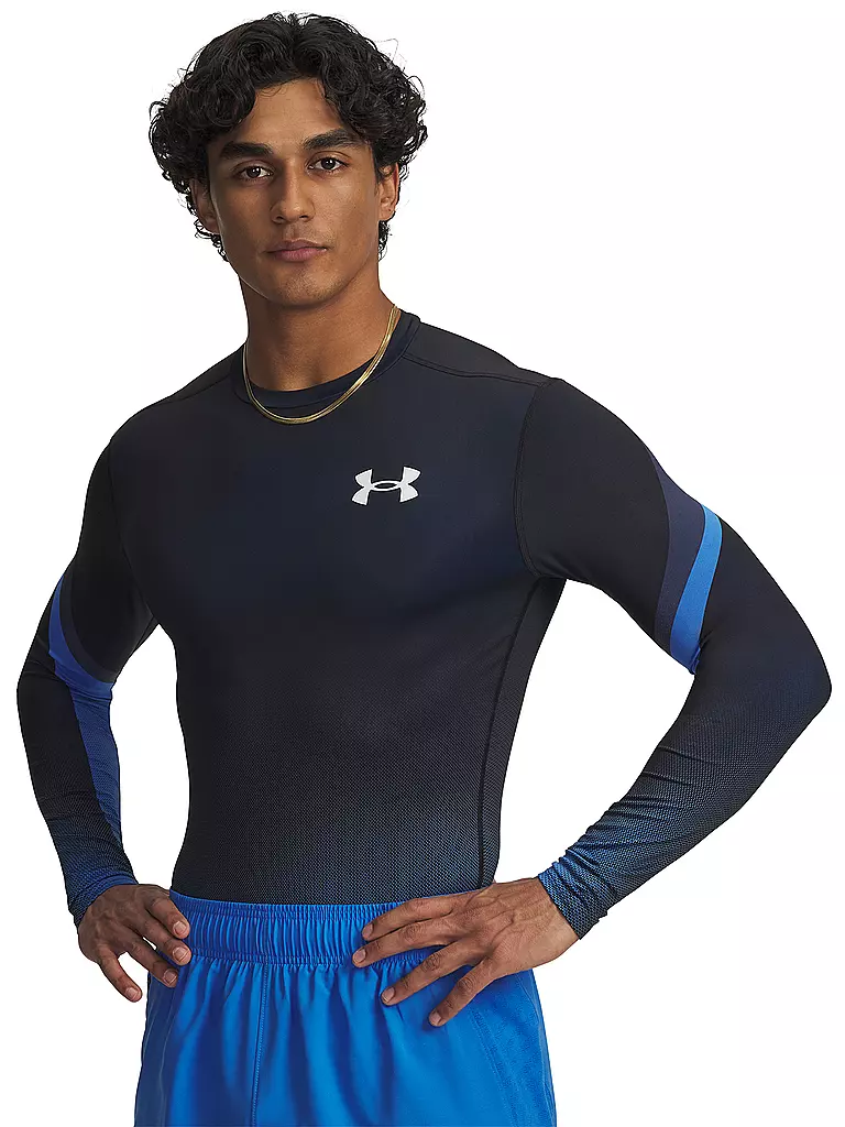 UNDER ARMOUR | Camiseta de fitness para hombre UA HeatGear® | Negro