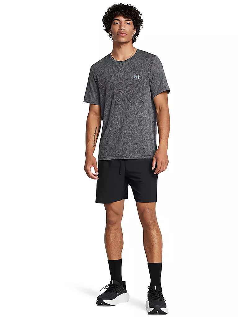 UNDER ARMOUR | Camiseta de fitness para hombre UA Seamless Stride | Gris