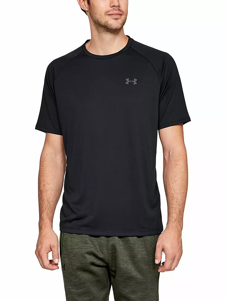 UNDER ARMOUR | Camiseta de fitness para hombre UA Tech™ 2.0 | Negro