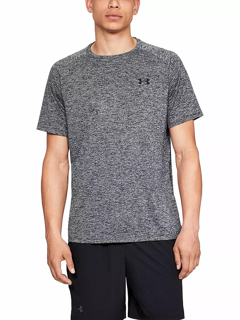 UNDER ARMOUR | Camiseta de fitness para hombre UA Tech™ 2.0 | Negro