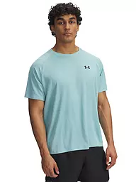 UNDER ARMOUR | Camiseta de fitness para hombre UA Tech™ con textura | Azul claro