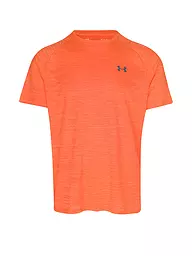 UNDER ARMOUR | Camiseta de fitness para hombre UA Tech™ Estructurada | Rojo