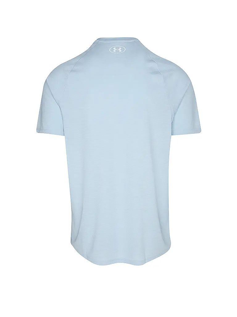 UNDER ARMOUR | Camiseta de fitness para hombre UA Tech™ estructurada | Azul claro