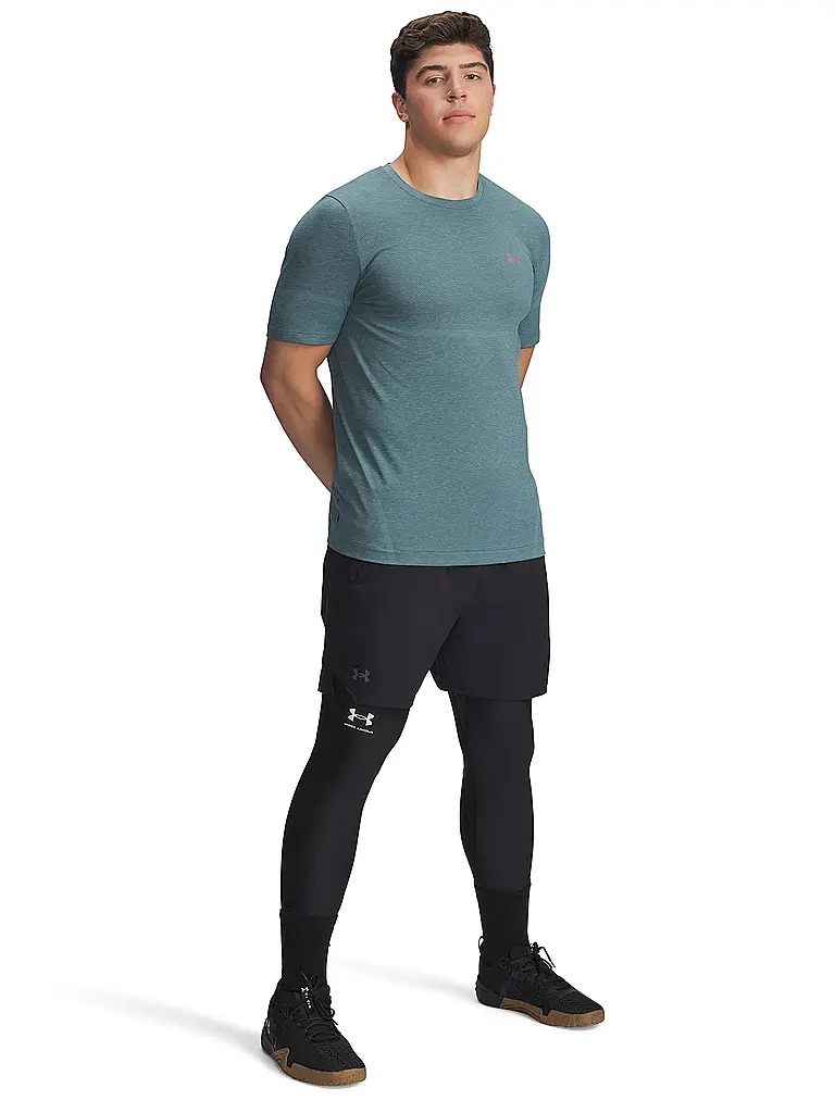UNDER ARMOUR | Camiseta de fitness para hombre UA Vanish Elite Seamless | Petróleo