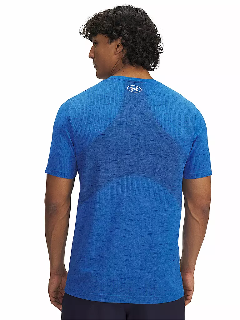 UNDER ARMOUR | Camiseta de fitness para hombre UA Vanish Seamless | Azul
