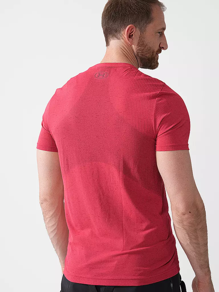 UNDER ARMOUR | Camiseta de fitness para hombre UA Vanish Seamless | Rojo