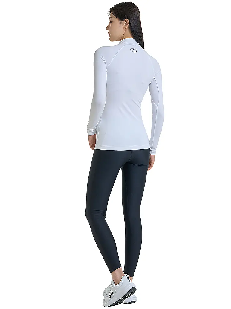 UNDER ARMOUR | Camiseta de fitness para mujer ColdGear® Authentics Mockneck |