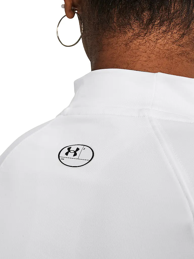 UNDER ARMOUR | Camiseta de fitness para mujer ColdGear® Authentics Mockneck |