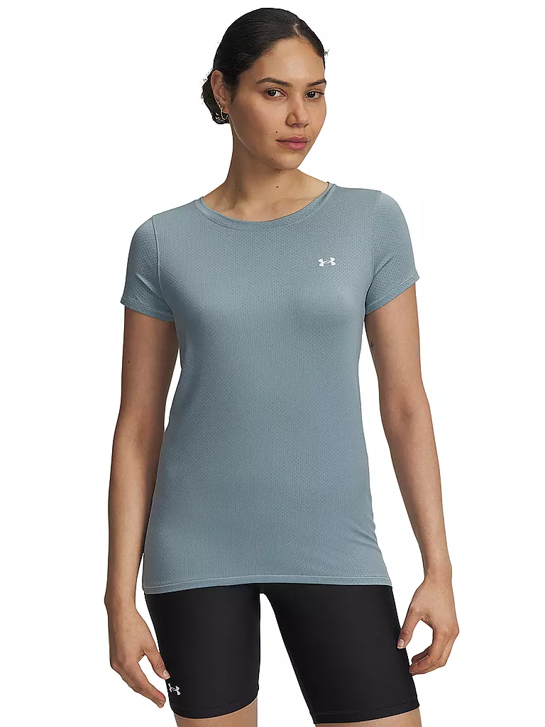 UNDER ARMOUR | Camiseta de fitness para mujer HeatGear® Armour | Petróleo