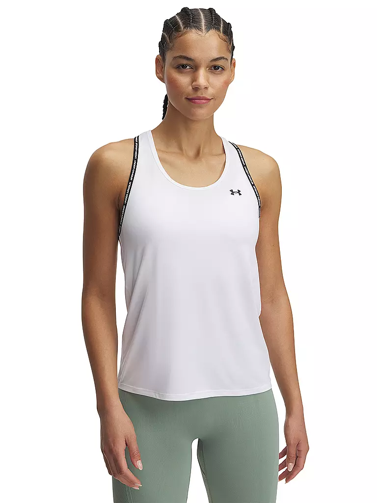UNDER ARMOUR | Camiseta de fitness para mujer UA Tech™ Knockout | Blanco