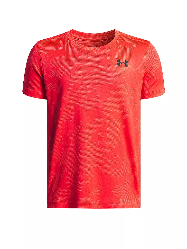 UNDER ARMOUR | Camiseta de fitness para niño UA Tech™ Vent Jacquard | Rojo