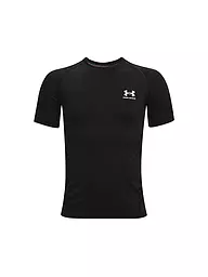 UNDER ARMOUR | Camiseta de fitness para niños HeatGear® Armour | Negro