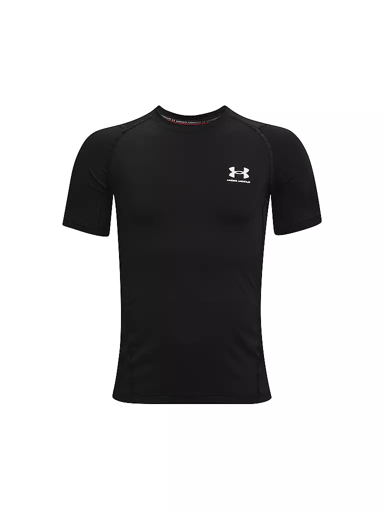 UNDER ARMOUR | Camiseta de fitness para niños HeatGear® Armour | Negro