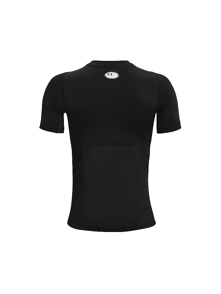 UNDER ARMOUR | Camiseta de fitness para niños HeatGear® Armour | Negro