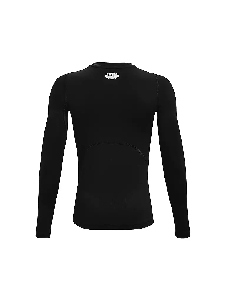 UNDER ARMOUR | Camiseta de fitness para niños UA HeatGear® Armour | Negro