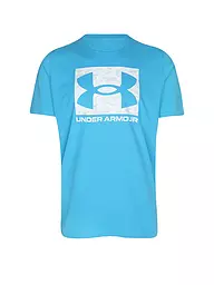 UNDER ARMOUR | Camiseta de hombre UA ABC Camo Boxed Logo | Azul claro