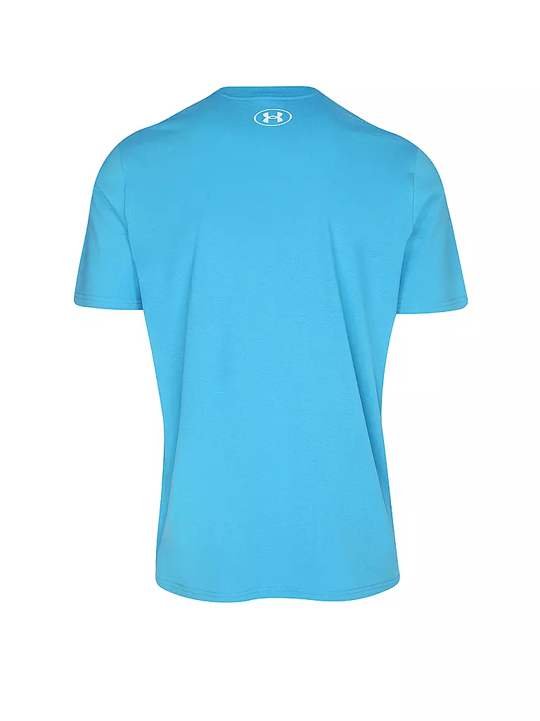 UNDER ARMOUR | Camiseta de hombre UA ABC Camo Boxed Logo | Azul claro
