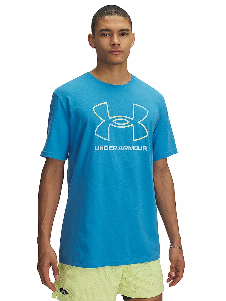 UNDER ARMOUR | Camiseta de hombre UA Foundation | Azul claro
