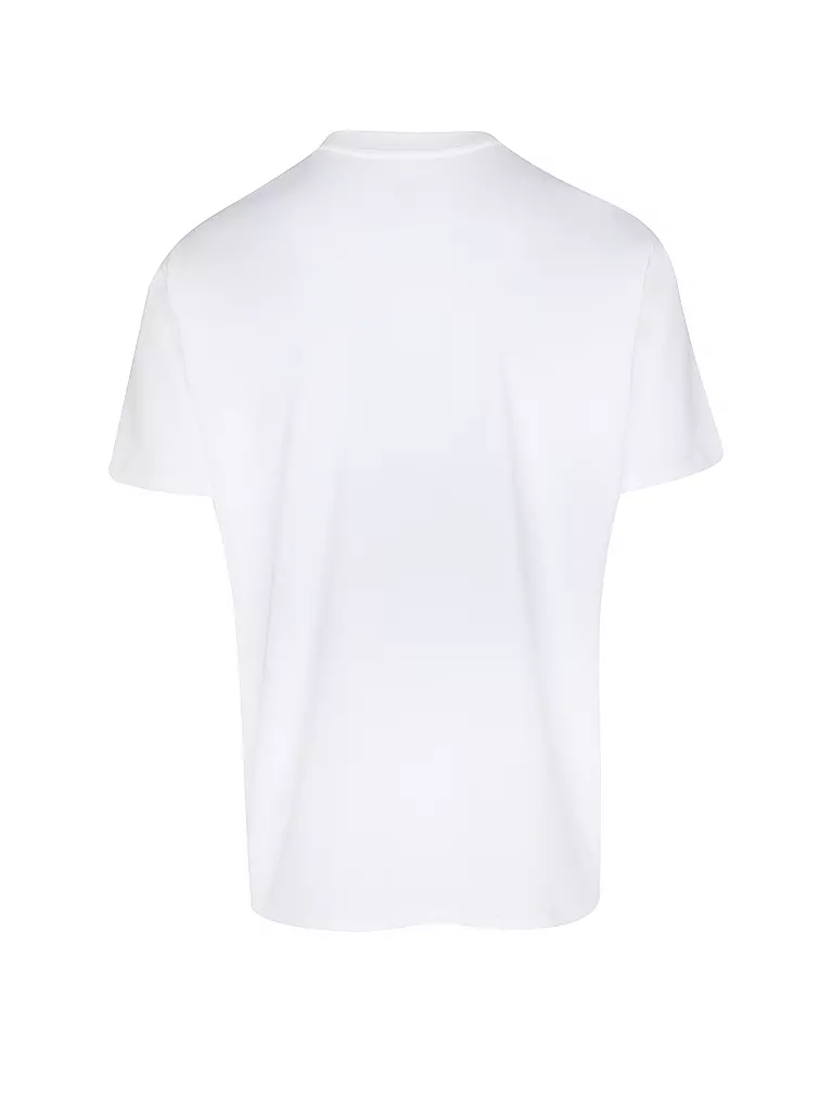 UNDER ARMOUR | Camiseta de mujer UA Heavyweight Oversized Collegiate | Blanco