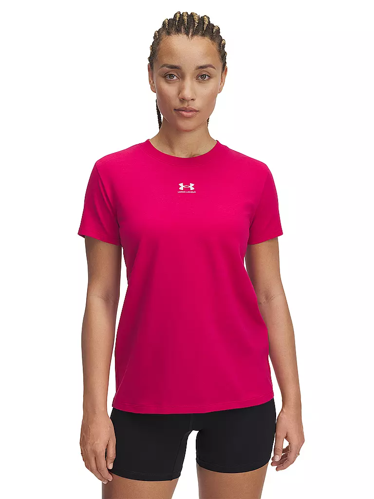 UNDER ARMOUR | Camiseta de mujer UA Rival Core | Baya