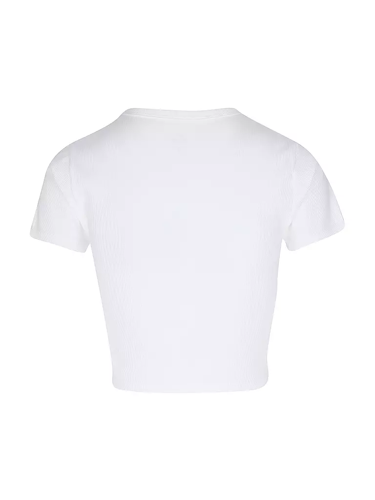 UNDER ARMOUR | Camiseta de mujer UA Rival Rib Baby | Blanco