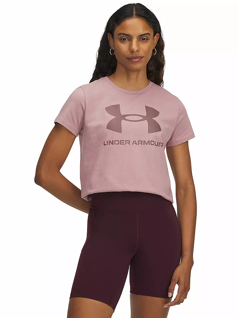 UNDER ARMOUR | Camiseta de mujer UA Sportstyle con gráfico | Rosa