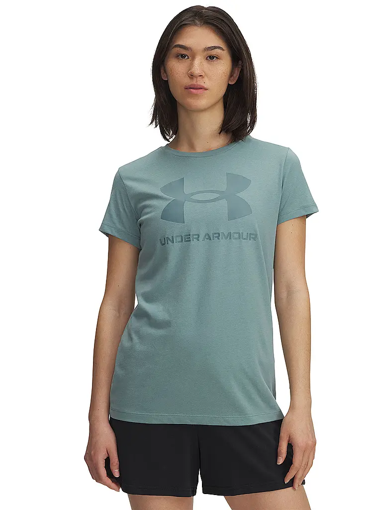 UNDER ARMOUR | Camiseta de mujer UA Sportstyle con gráfico | Petróleo