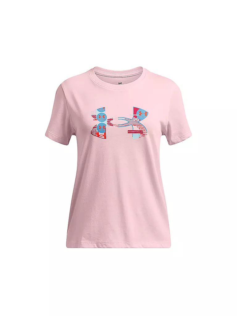 UNDER ARMOUR | Camiseta de niña UA Fill Big Logo | Rosa