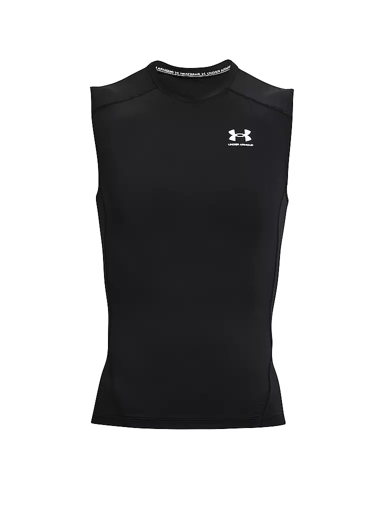 UNDER ARMOUR | Camiseta de tirantes de fitness para hombre HeatGear® Armour | Negro
