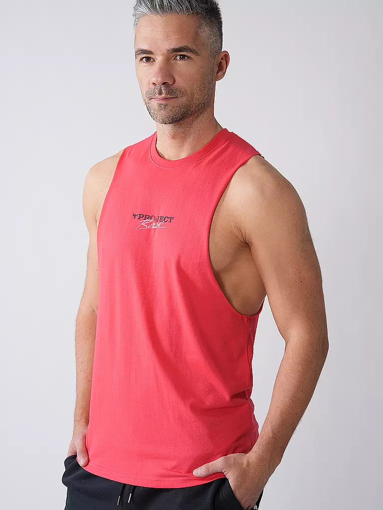 UNDER ARMOUR | Camiseta de tirantes The Rock para hombre | Rojo